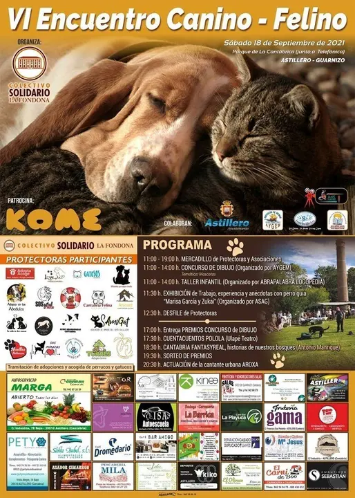 Cartel del encuentro.