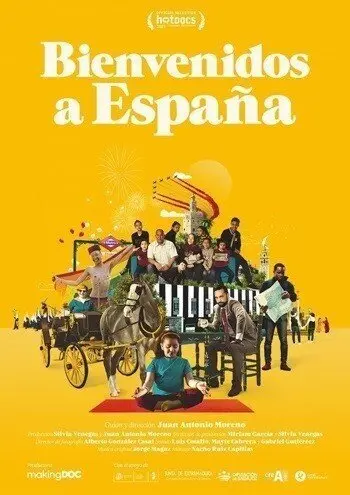 Cartel del documental 'Bienvenidos a Espa&ntilde;a'