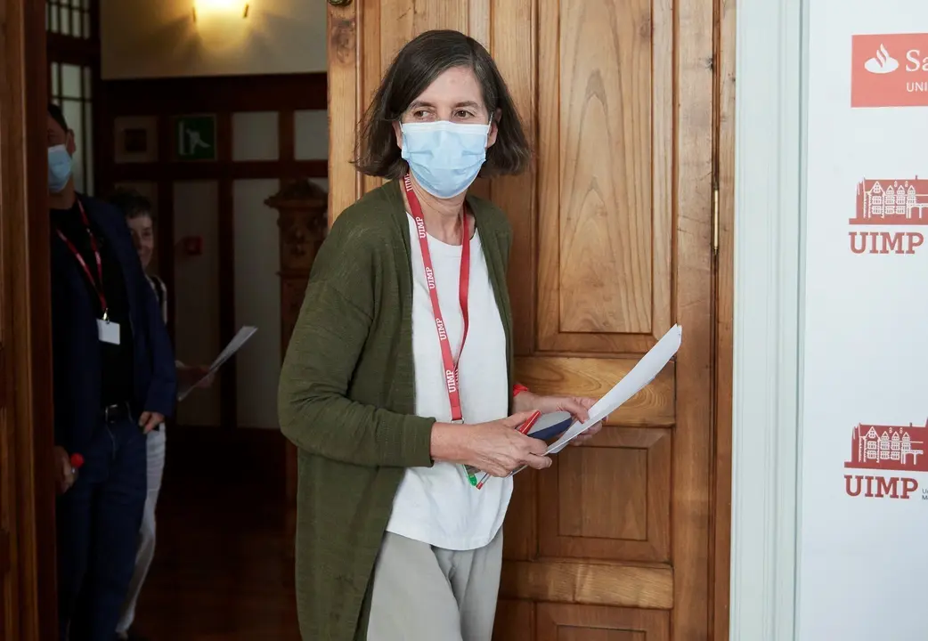 Archivo - La hasta ahora rectora de la Universidad Internacional Men&eacute;ndez Pelayo, Mar&iacute;a Luz Mor&aacute;n 