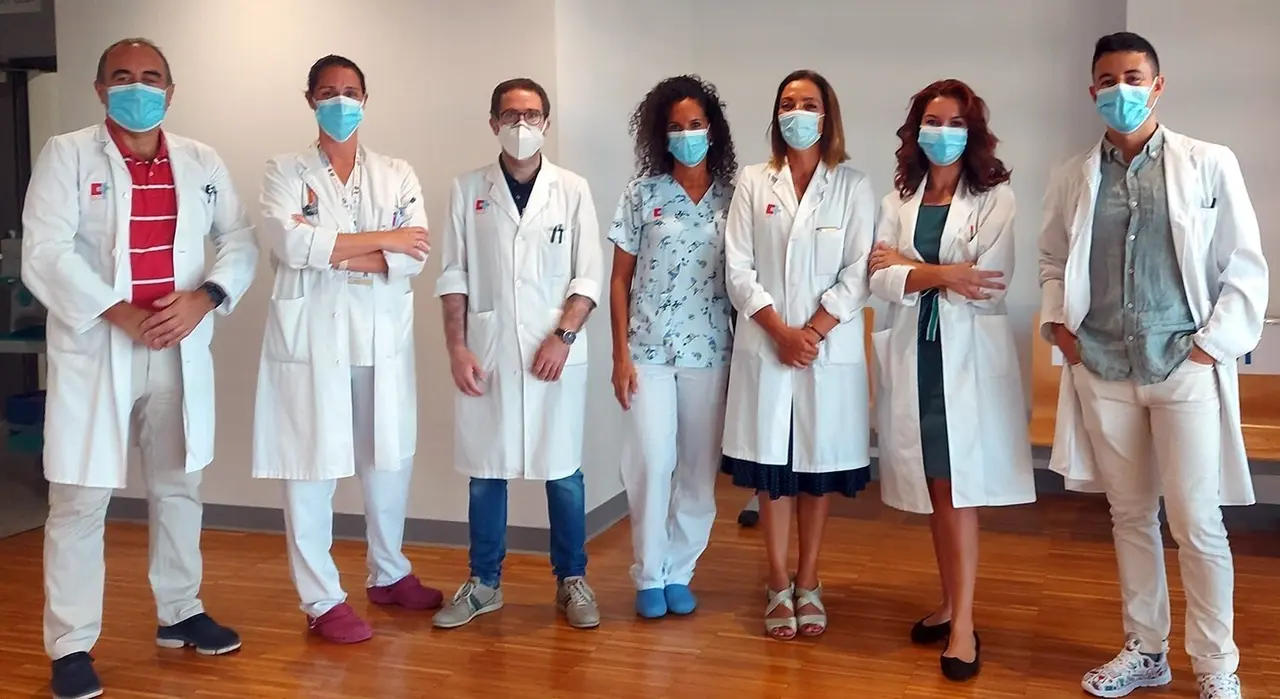 Equipo de investigaci&oacute;n que ha trabajado en el estudio sobre lactancia materna