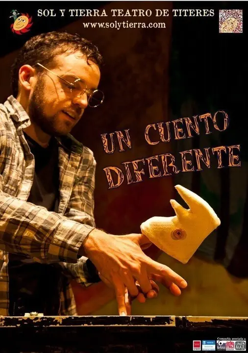 Cartel del teatro de t&iacute;teres 'Un cuento perfecto'