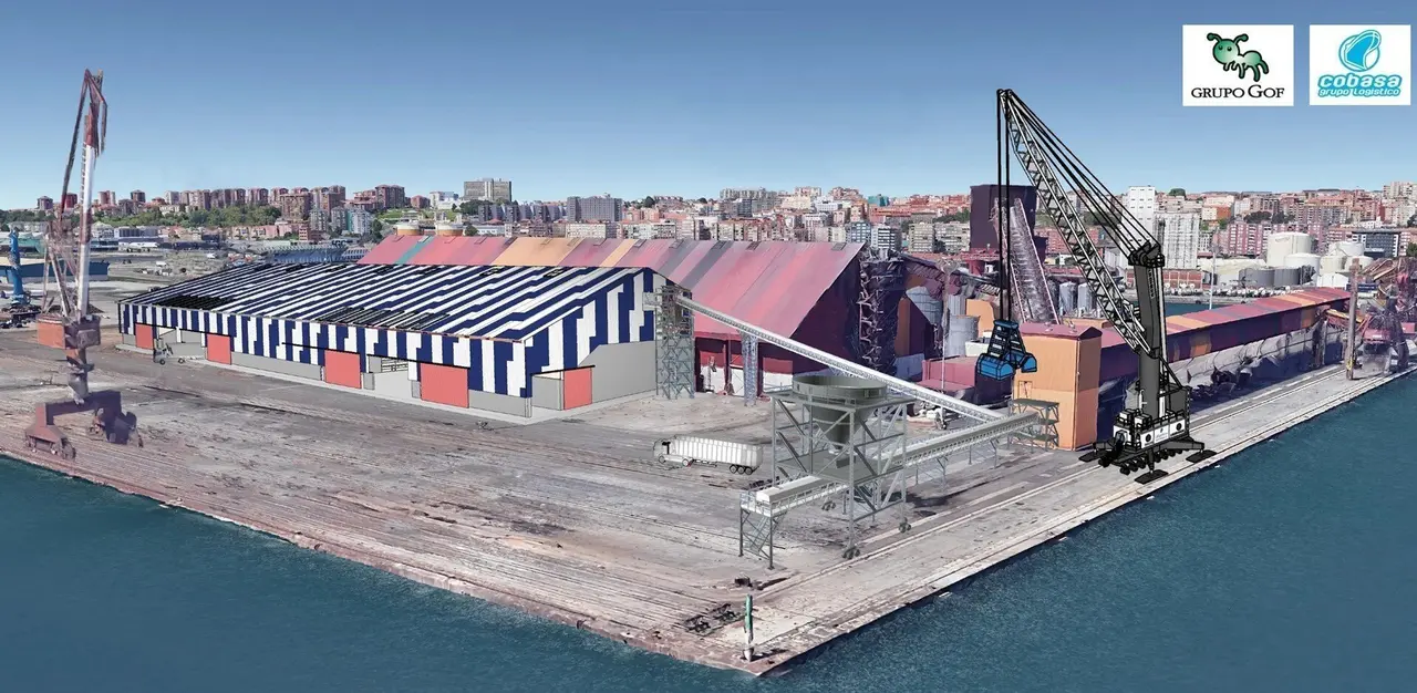 Terminal de fertilizantes.