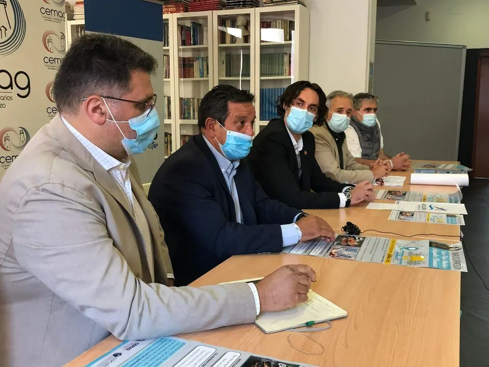 Rueda de prensa de presentaci&oacute;n del Casco Viejo Hist&oacute;rico Brigadier Churruca.