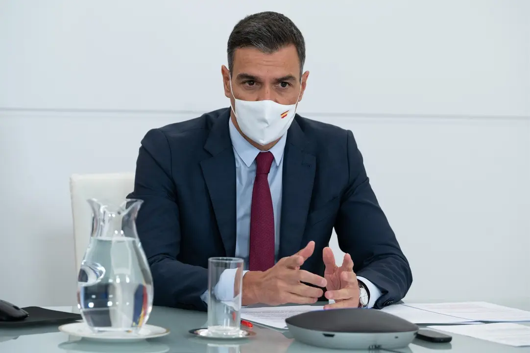 El presidente del Gobierno, Pedro S&aacute;nchez, ha participado en un Di&aacute;logo Estrat&eacute;gico de Pa&iacute;s organizado por el Foro Econ&oacute;mico Mundial.