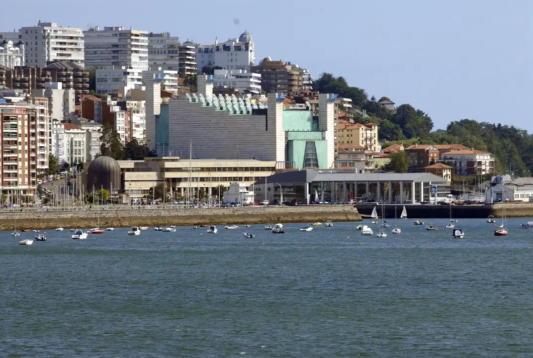 Archivo - Imagen exterior del Palacio de Festivales de Santander. 