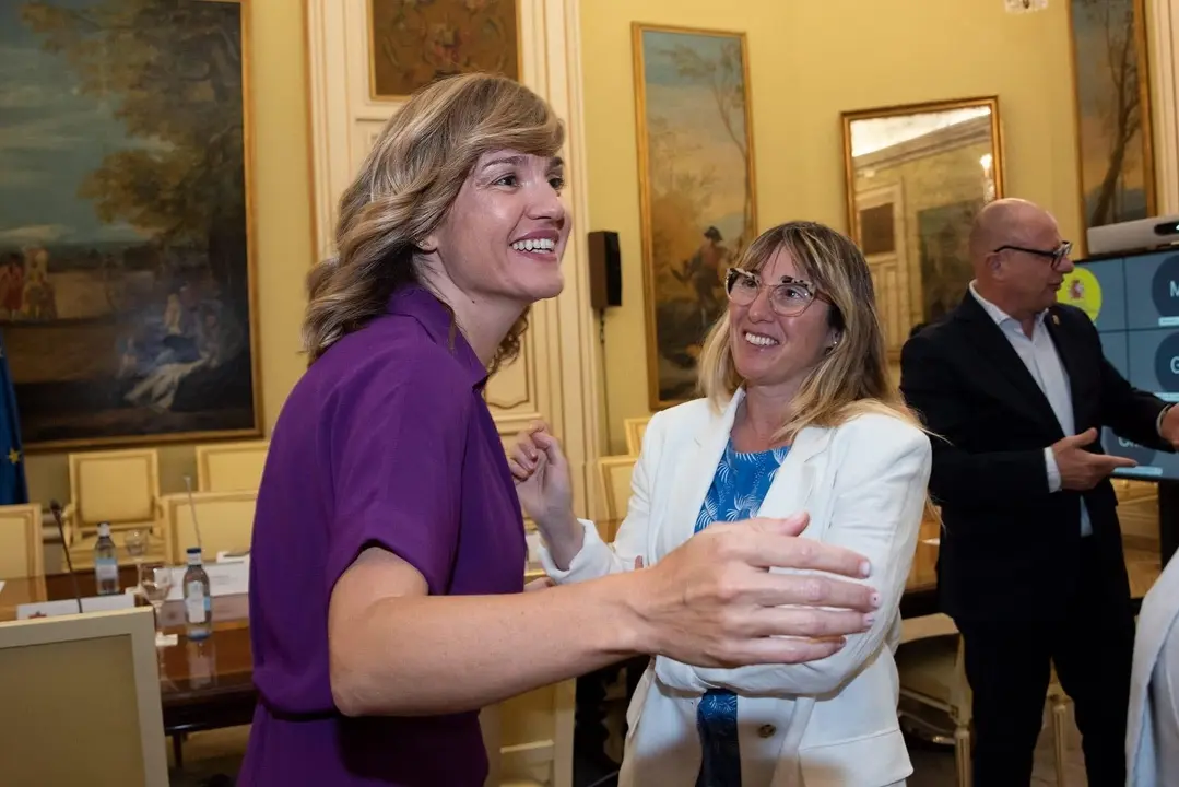 17:30 horas. Sede del Ministerio de Educaci&oacute;n y Formaci&oacute;n Profesional, Madrid
La consejera de Empleo y Pol&iacute;ticas Sociales, Eugenia G&oacute;mez de Diego, participa en la reuni&oacute;n de la Conferencia Sectorial del Sistema de Cualificaciones y Formaci&oacute;n Profesional para el Empleo. Ministra. 30 JUNIO 2022 &copy; Oficina de comunicaci&oacute;n
