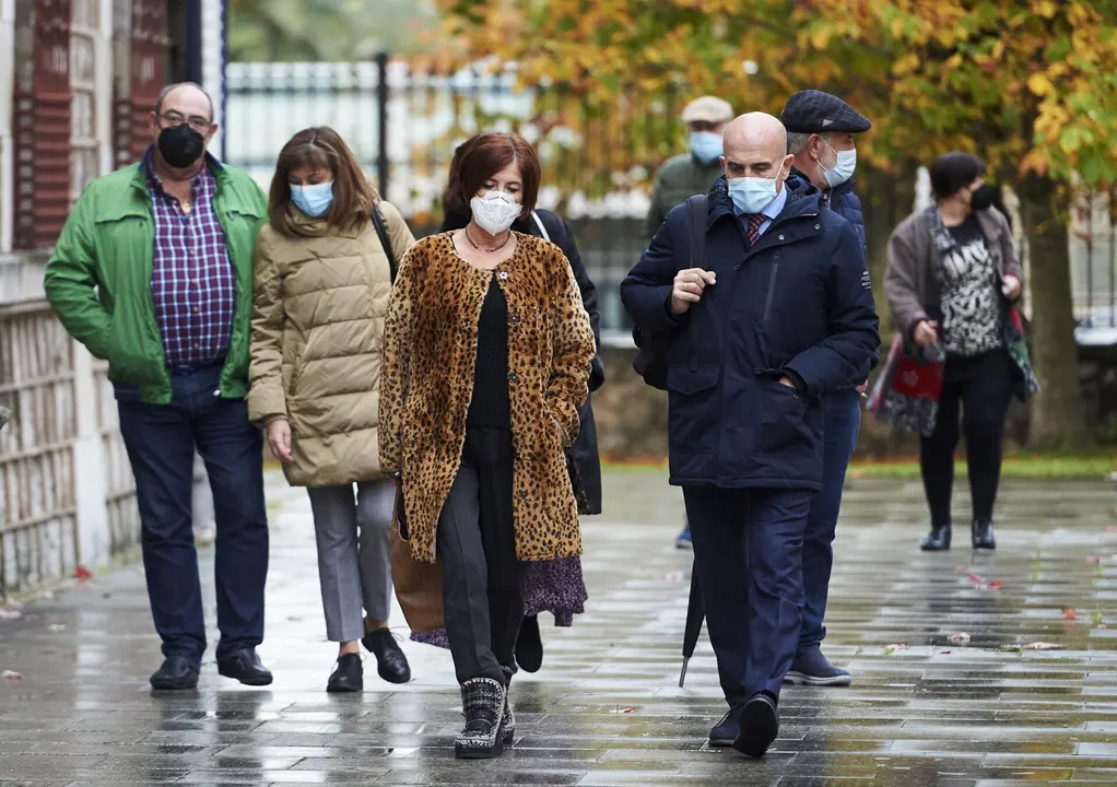 15/11/21  SANTANDER
ep juicio 
Juicio a la exalcaldesa de Santo&ntilde;a Puerto Gallego y otros ocho concejales socialistas de su gobierno por prevaricaci&oacute;n administrativa


FOTO: Juan Manuel Serrano Arce 

