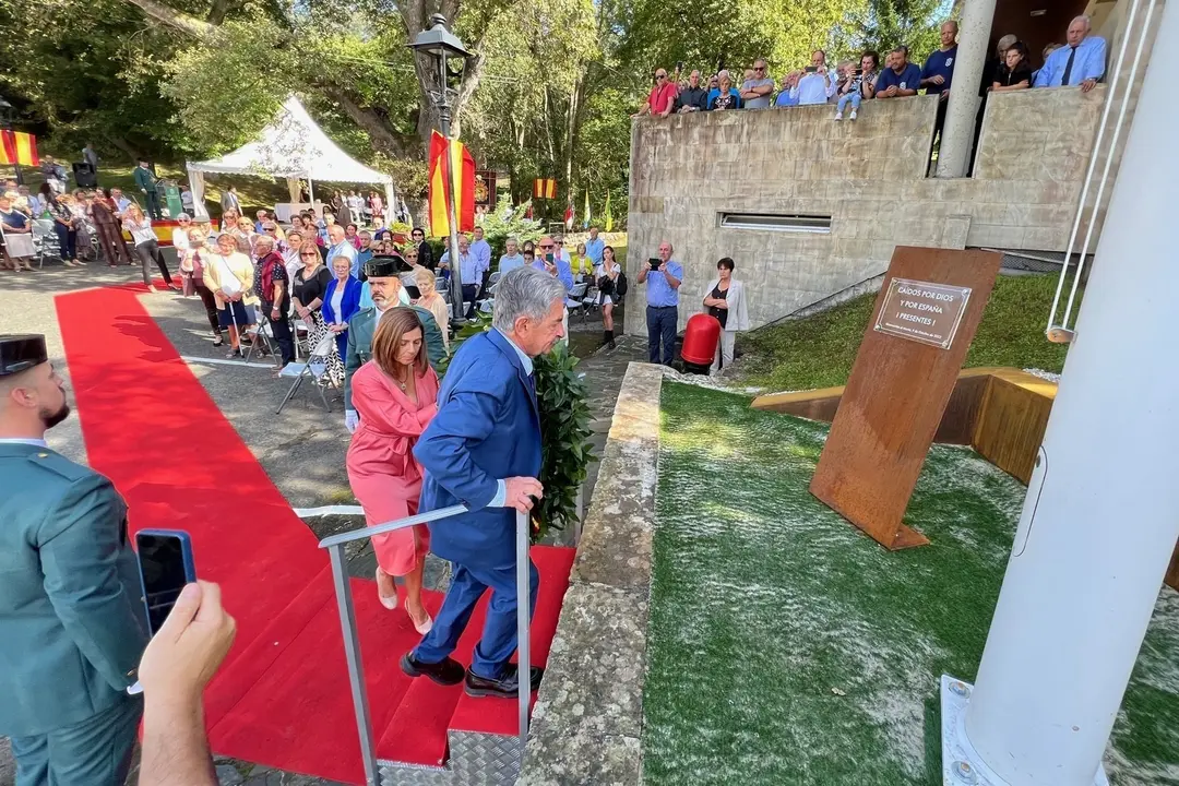 12:00 horas. Ayuntamiento de Ribamont&aacute;n al Monte
La consejera de Presidencia, Interior, Justicia y Acci&oacute;n Exterior, Paula Fern&aacute;ndez, asiste al acto de homenaje a la Guardia Civil con motivo de la pr&oacute;xima celebraci&oacute;n de la Fiesta Nacional.
09 OCTUBRE 2022 &copy; Oficina de comunicaci&oacute;n