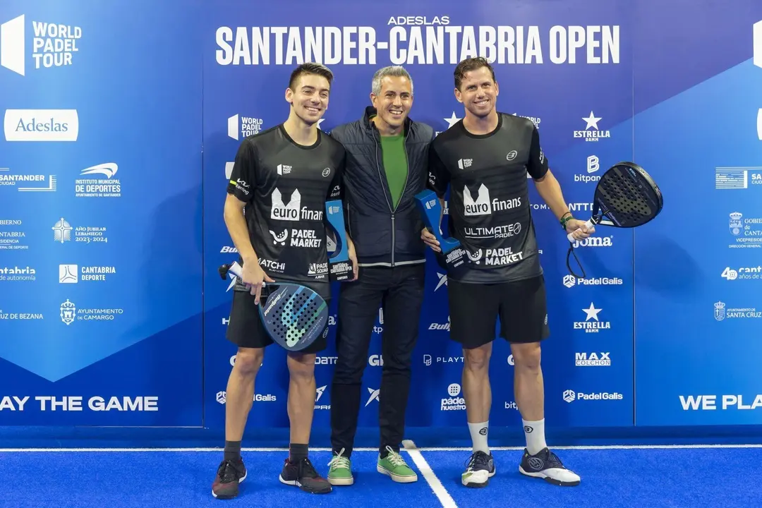 12:00 horas. Palacio de Deportes. Santander
El vicepresidente y consejero de Universidades, Igualdad, Cultura y Deporte, Pablo Zuloaga, participa en la entrega de trofeos del torneo del Circuito de World Padel Tour.
09 OCTUBRE 2022 &copy; Miguel De la Parra