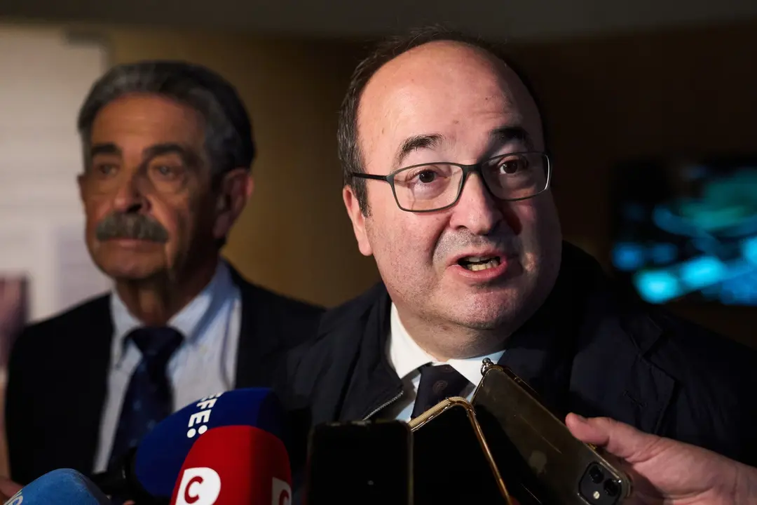 11/1/23  Santillana del Mar
ep cueva de altamita El ministro de Cultura,  Miquel Iceta, visita visita la neocueva de Altamira; Miguel &Aacute;ngel Revilla, Presidente de Cantabria;

FOTO: Juan Manuel Serrano Arce
