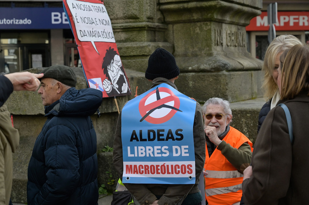 Carral.- A Coruña.-
La Asociación Salvemos o Val de Barcia y Monte Xalo organiza una manifestación en contra de los parques eólicos  
29/01/2023
Foto: M. Dylan / Europa Press