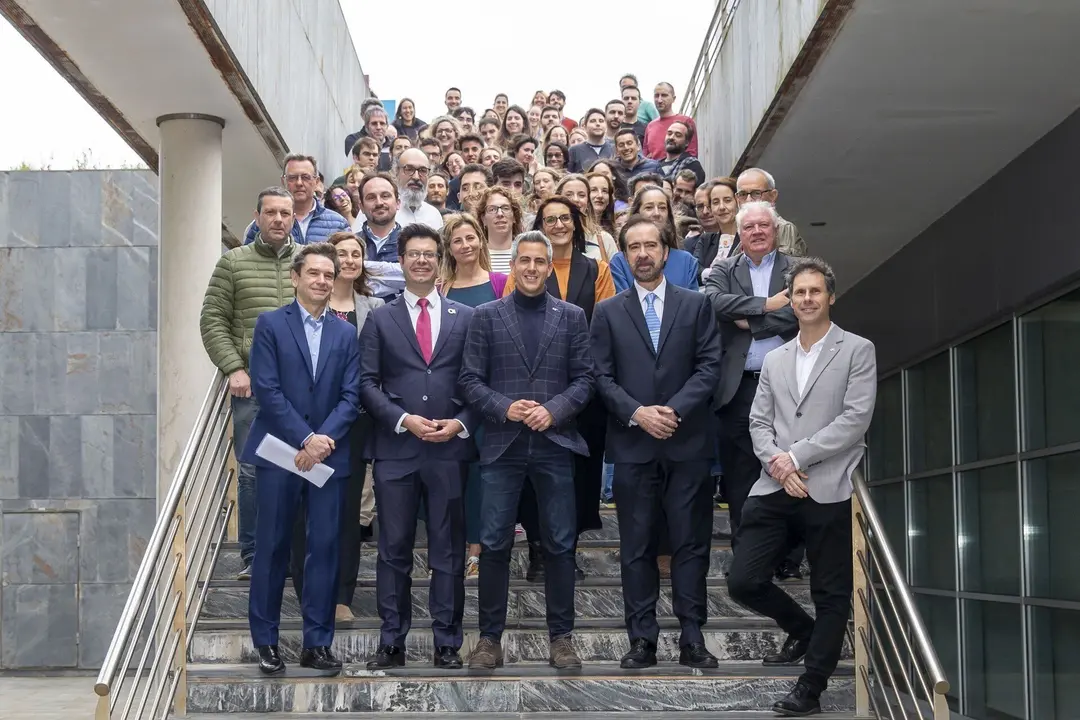 11:30 horas. Instituto de Hidr&aacute;ulica. PCTCAN
El vicepresidente y consejero de Universidades, Igualdad, Cultura y Deporte, Pablo Zuloaga, interviene en la presentaci&oacute;n del plan complementario de Ciencias Marinas. 31 MARZO 2023 &copy; Miguel De la Parra 