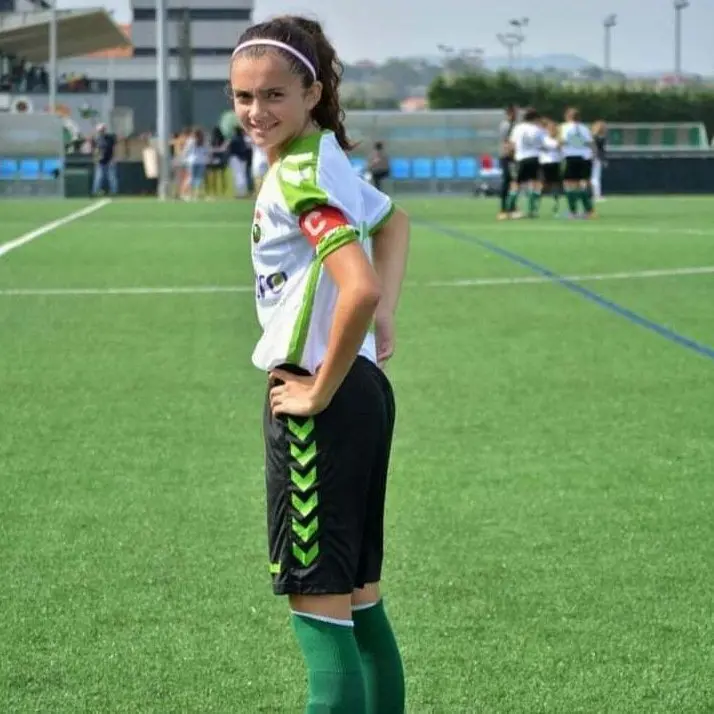 Luc&iacute;a jug&oacute; 5 temporadas en el Racing de Santander