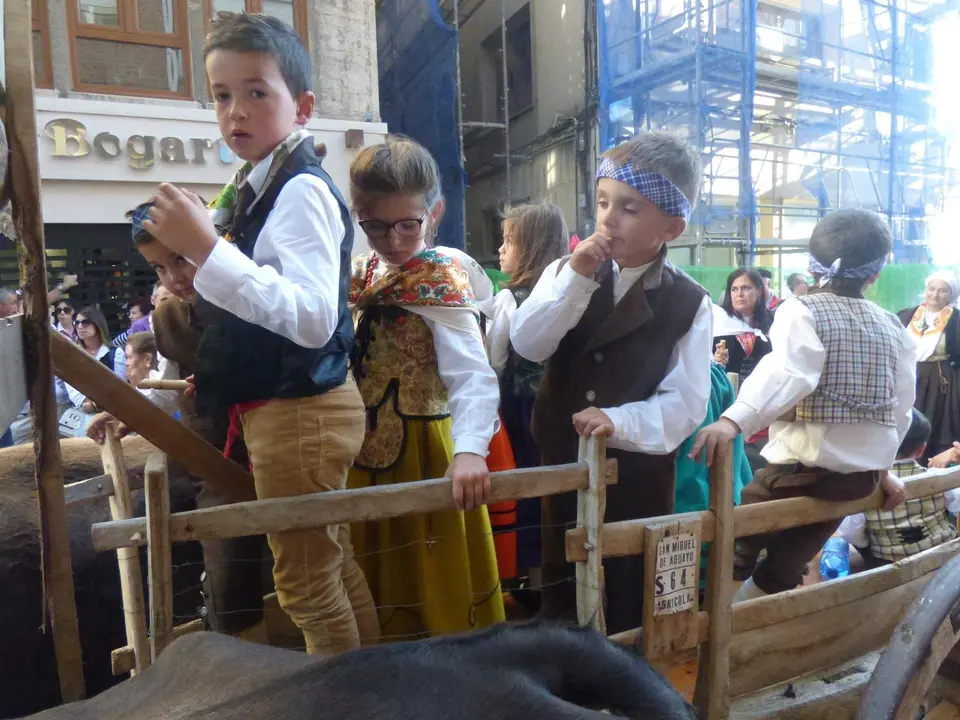 14&ordf; Carreta 10 La alegr&iacute;a de la recr&iacute;a, de los j&oacute;venes de REQUEJO