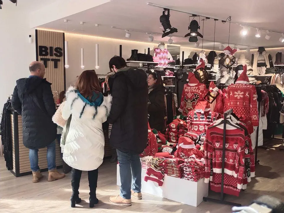 Uno de los comercios de Reinosa que han colaborado con esta iniciativa