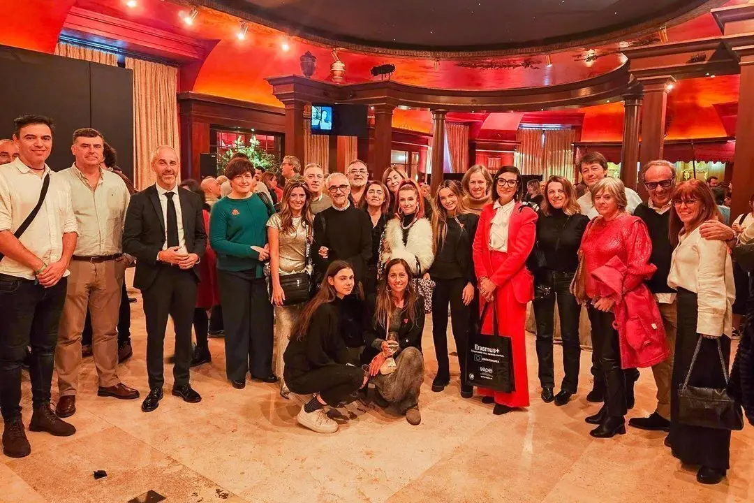 Consjero educaci&oacute;n, Sergio Silva jornadas Eramus.+ Madrid. 12 DIC 2023  Gobierno Cantabria