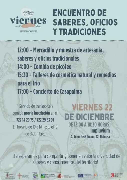 18_12 Cartel del Encuentro de Saberes, Oficios y Tradiciones