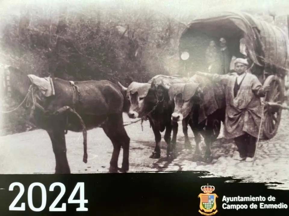 Foto del calendario de Campoo de Enmedio 2024