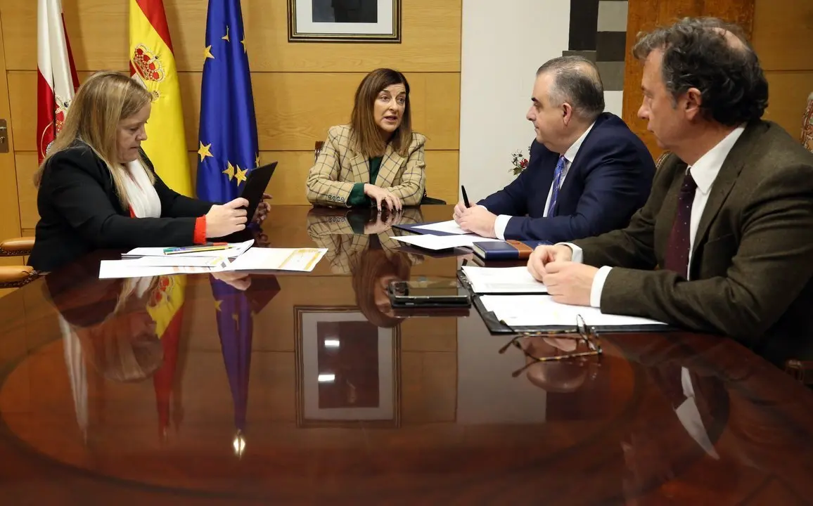 presidenta reunión pellets