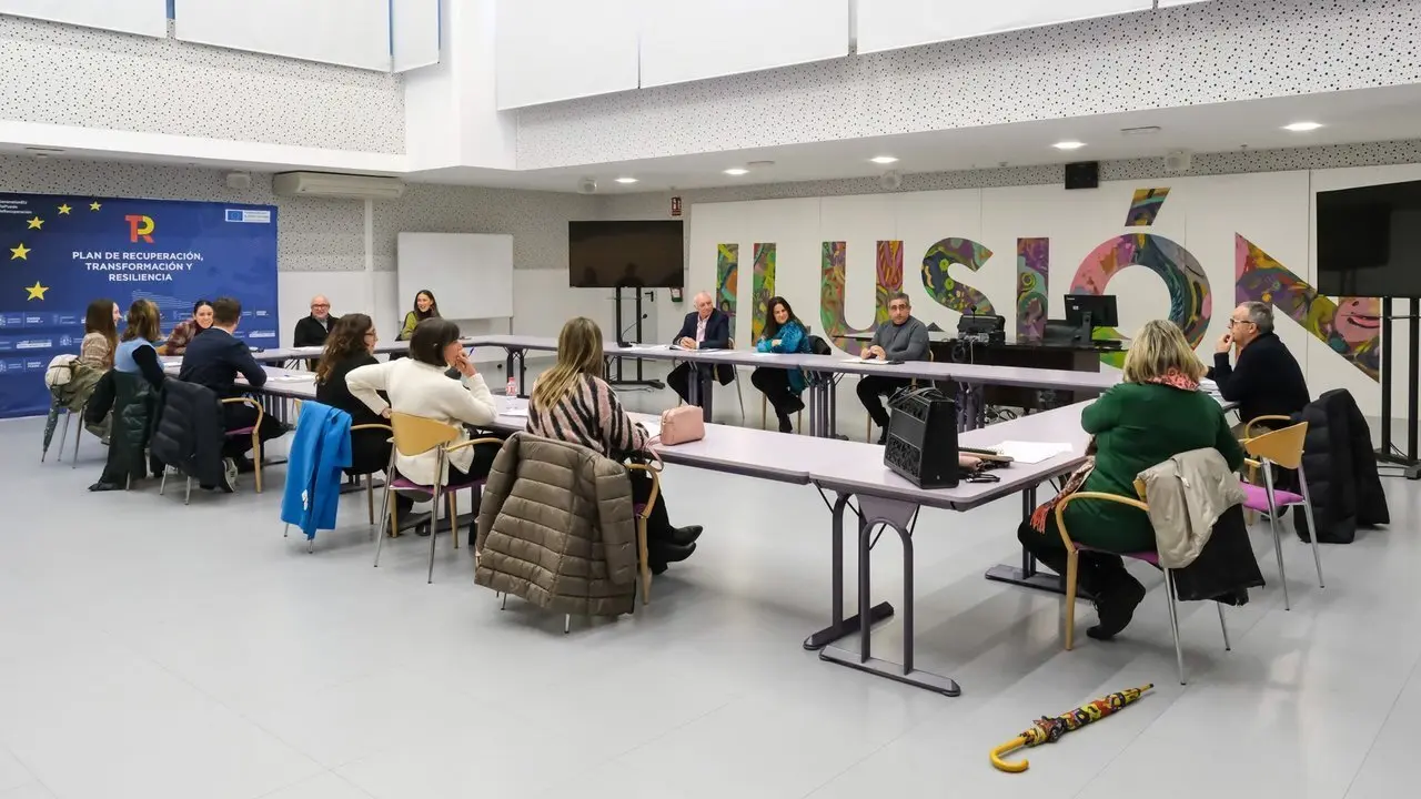 10:30 horas. Sala del ICASS (planta baja). La consejera de Inclusi&oacute;n Social, Juventud, Familias e Igualdad, Bego&ntilde;a G&oacute;mez, preside la reuni&oacute;n del grupo de trabajo de la &lsquo;Estrategia de Inclusi&oacute;n para las personas sin Hogar&rsquo;. 10 de enero de 2023 &copy; Ra&uacute;l Lucio