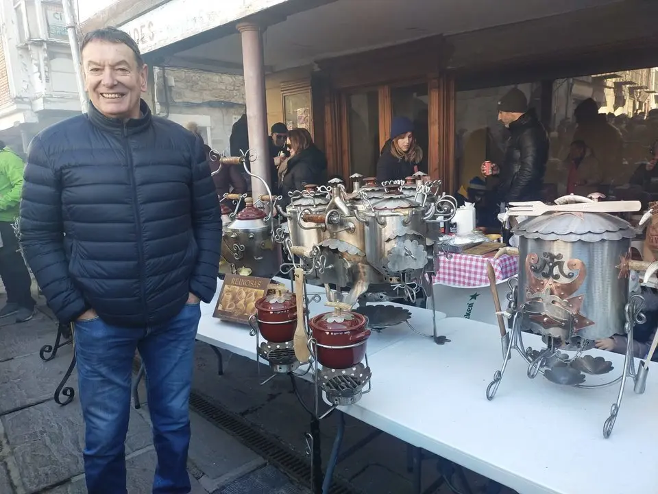 Ha llamado la atenci&oacute;n esta exposici&oacute;n de ollas ferroviarias de Javi&nbsp;de&nbsp;Bolmir