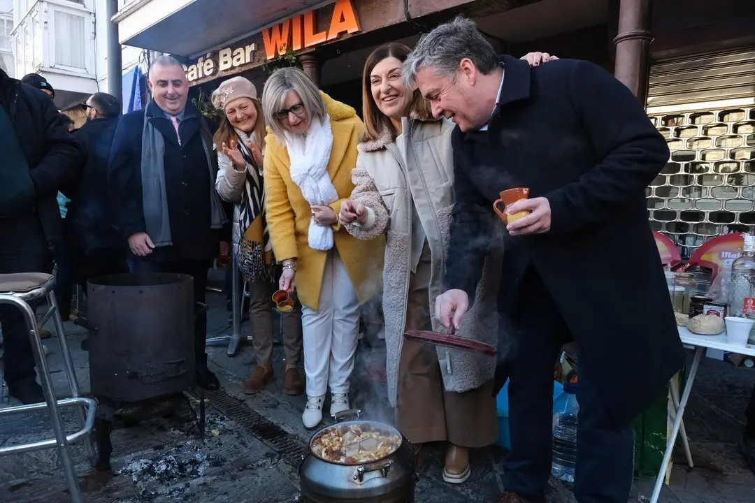 12.00 horas. Reinosa. La presidenta de Cantabria, Mar&iacute;a Jos&eacute; S&aacute;enz de Buruaga, asiste a los actos de San Sebasti&aacute;n. 20 de enero de 2024 &copy; Ra&uacute;l Lucio