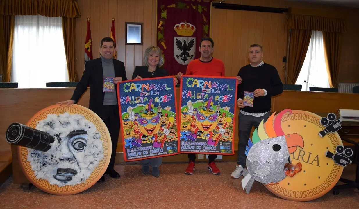 Presentacio?n del cartel anunciador del Car naval de la Galleta de Aguilar de Campoo