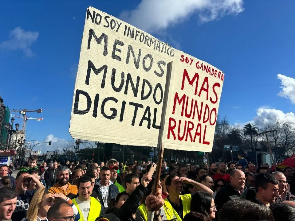 Protesta Tractores Santander 2024 2