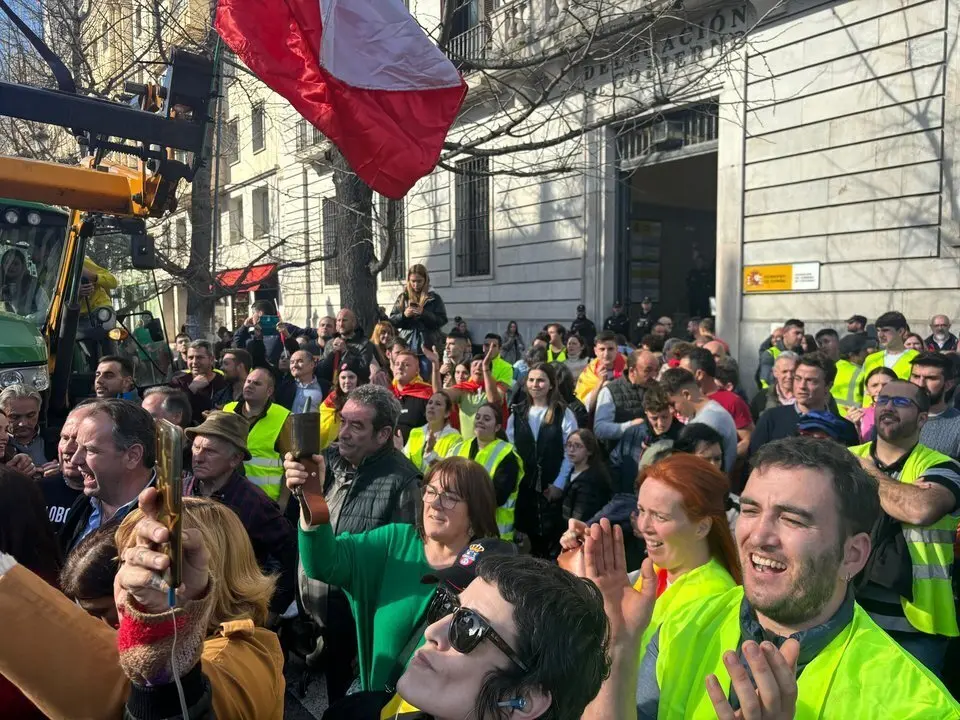 Protesta Tractores Santander 2024 3