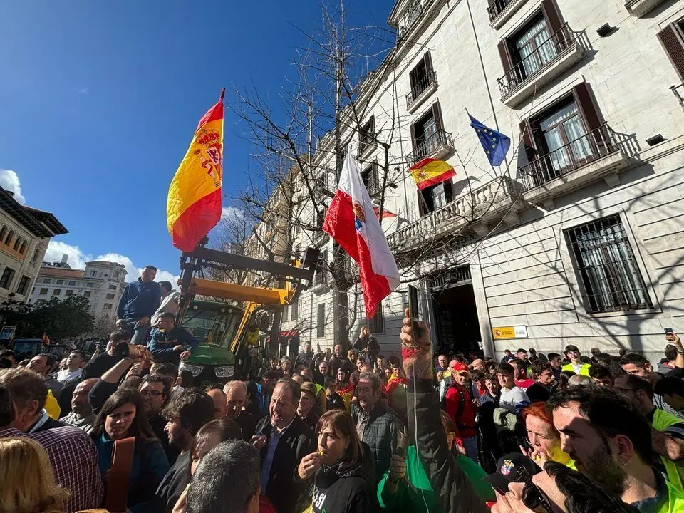 Protesta Tractores Santander 2024 4