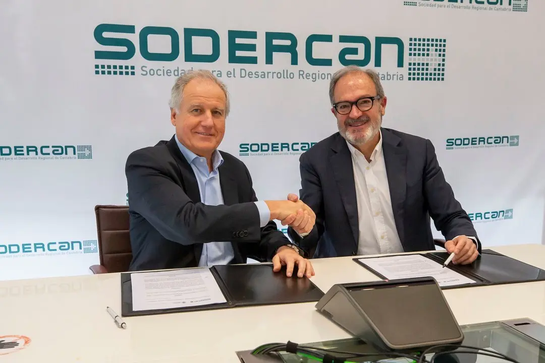 13:00 horas. Sede de SODERCAN
 
El consejero de Industria, Empleo, Innovaci&oacute;n y Comercio, Eduardo Arasti, firma un convenio de colaboraci&oacute;n con la Asociaci&oacute;n Mujer y Talento. 2 ABRIL 2024 &copy; Miguel De la Parra