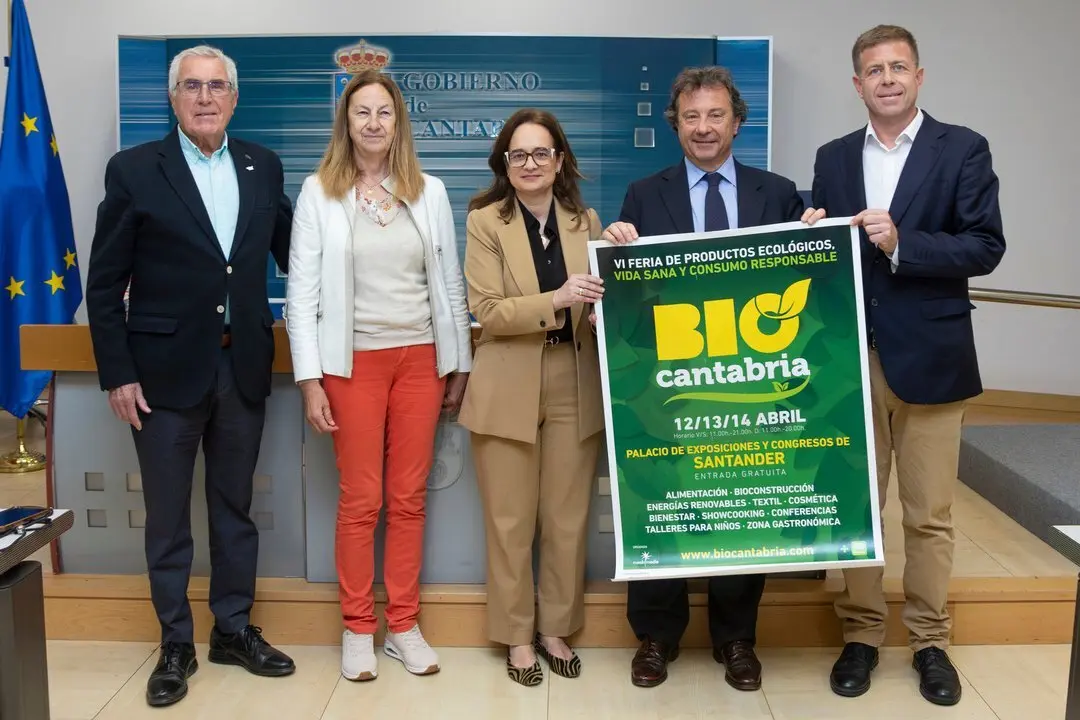 12:30 horas. Sala de Prensa del Gobierno de Cantabria
El consejero de Desarrollo Rural, Ganader&iacute;a, Pesca y Alimentaci&oacute;n, Pablo Palencia, presenta la Feria Biocantabria.