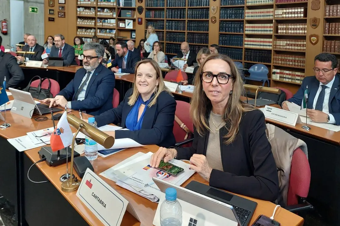 16:30 horas. Madrid. La consejera de Presidencia, Justicia, Seguridad y Simplificaci&oacute;n Administrativa, Isabel Urrutia, asiste al Pleno del Consejo Nacional de Protecci&oacute;n Civil.