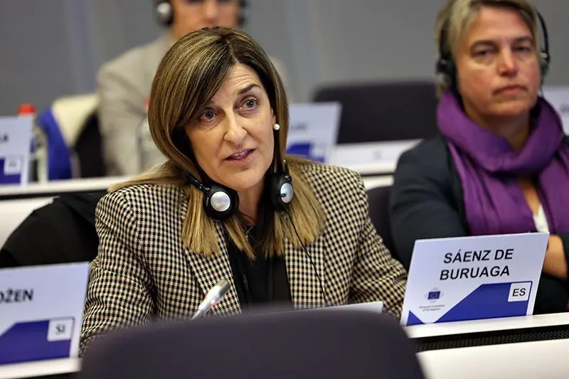 17 April 2024, 160th Plenary Session of the European Committee of the Regions
Belgium - Brussels - April 2024 
&copy; European Union / John Thys

Maria Jose SAENZ DE BURUAGA, President of the Cantabria Region