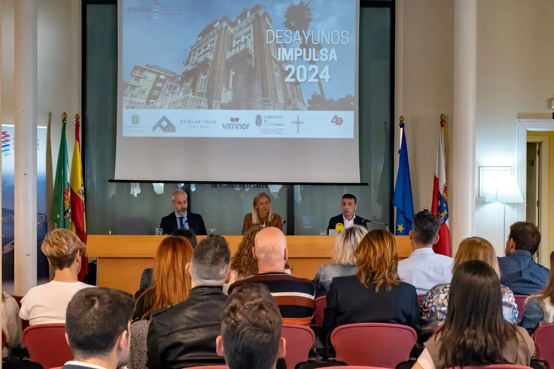 09:00 horas. Centro Cultural La Residencia. Mar&iacute;a Aburto, 4. Castro Urdiales
El consejero de Educaci&oacute;n, Formaci&oacute;n Profesional y Universidades, Sergio Silva, participa en los Desayunos Impulsa 2024. Oportunidades y necesidades formativas en Cantabria Oriental.