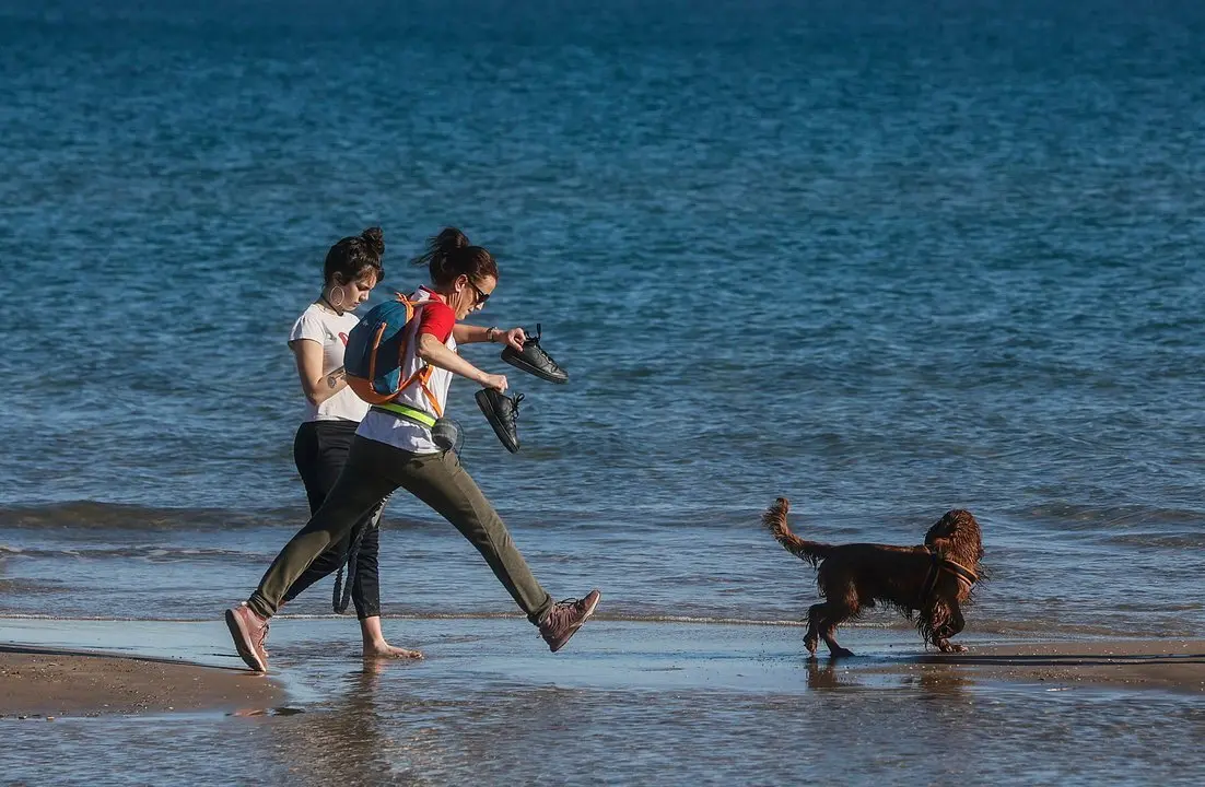 ROBER SOLSONA&hellip;2022124&hellip;&hellip;VALENCIA&hellip;LA PLAYA DE LA MALVARROSA (VALENCIA) LLENA DE GENTE, APROVECHANDO LAS ALTAS TEMPERATURAS, EN PLENA NAVIDAD.