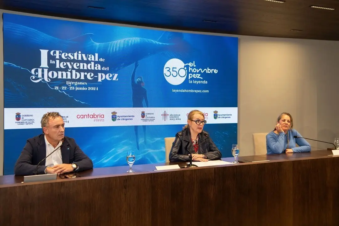 11:30 horas. Palacio de Festivales de Cantabria, Sala 30 a&ntilde;os

La consejera de Cultura, Turismo y Deporte, Eva Guillermina Fern&aacute;ndez, presenta, en rueda de prensa, el I Festival de la Leyenda del Hombre Pez.