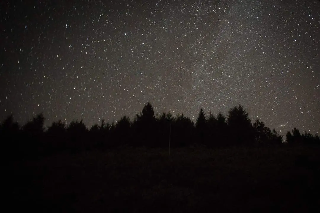 Cervantes, Lugo. Noche de perseidas en la Serra de Ancares, en la noche del s&aacute;bado 12 de agosto