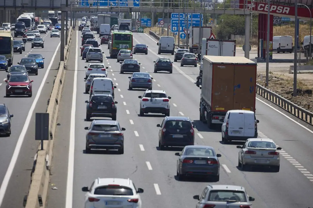 Operaci&oacute;n salida en la A4, en A4, a 24 de julio del 2024, en Madrid