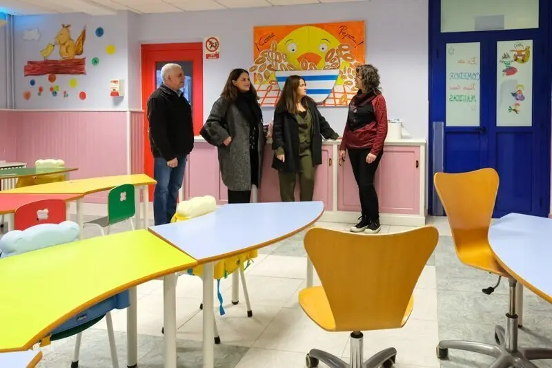 09:00 horas. Avd. del Deporte, Santander. La consejera de Inclusi&oacute;n Social, Juventud, Familias e Igualdad, Bego&ntilde;a G&oacute;mez del R&iacute;o, visita el Centro de Atenci&oacute;n a la Primera Infancia (CAPI). 20 de enero de 2025 &copy; Ra&uacute;l Lucio