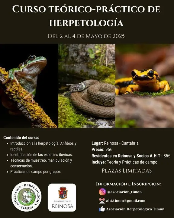 Curso Herpetolog&iacute;a