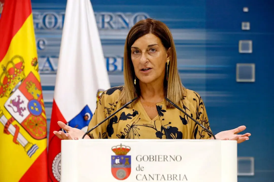 La presidenta de Cantabria, Mar&iacute;a Jos&eacute; S&aacute;enz de Buruaga, presenta el recurso a interponer del Gobierno de Cantabria contra la Ley de Amnist&iacute;a.
LARA REVILLA 
10 SEP 24