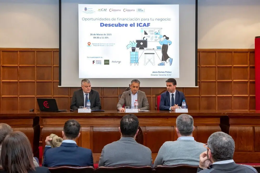 09:30 horas. C&aacute;mara de Comercio de Cantabria

Los consejeros de Econom&iacute;a, Hacienda, Fondos Europeos y Financiaci&oacute;n Auton&oacute;mica, Luis &Aacute;ngel Ag&uuml;eros, inaugura la Jornada &lsquo;Oportunidades de financiaci&oacute;n para tu negocio&rsquo;.