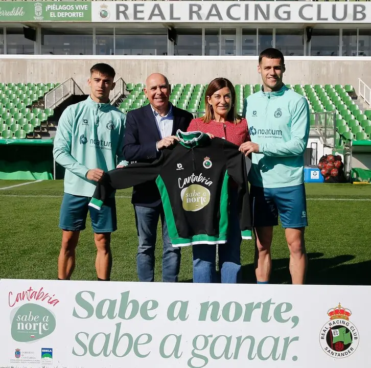 La presidenta de Cantabria, Mar&iacute;a Jos&eacute; S&aacute;enz de Buruaga, presenta la campa&ntilde;a promoci&oacute;n de los productos de Cantabria &ldquo;Sabe a Norte&rdquo;.

16 abr 25