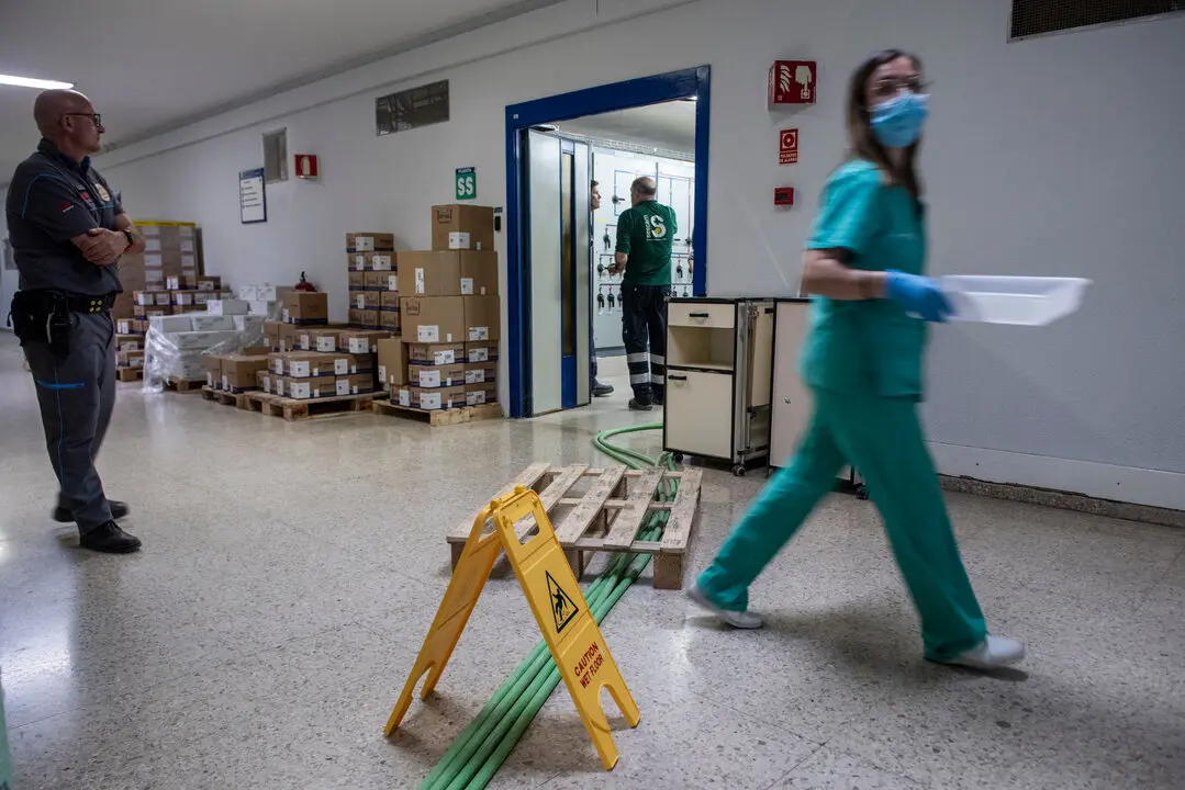Apag&oacute;n general. Hospital General de Albacete, Albacete, Castilla-La Mancha.