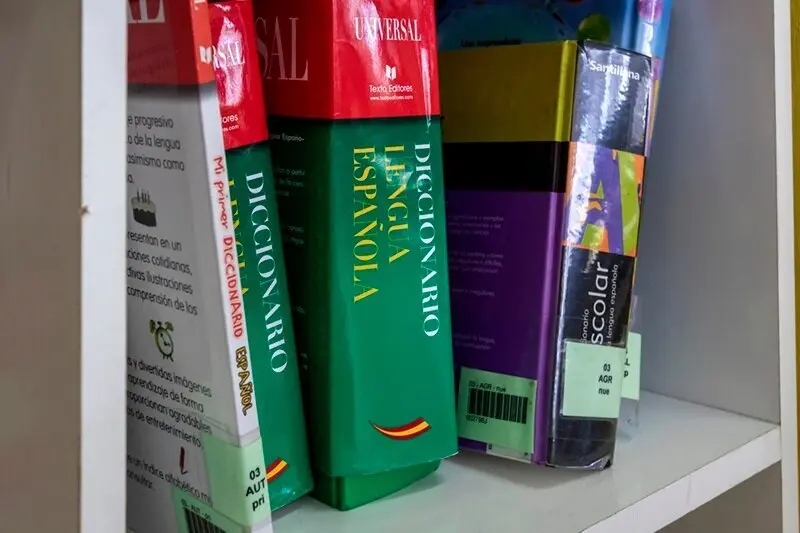 Educaci&oacute;n, biblioteca, libros, diccionario