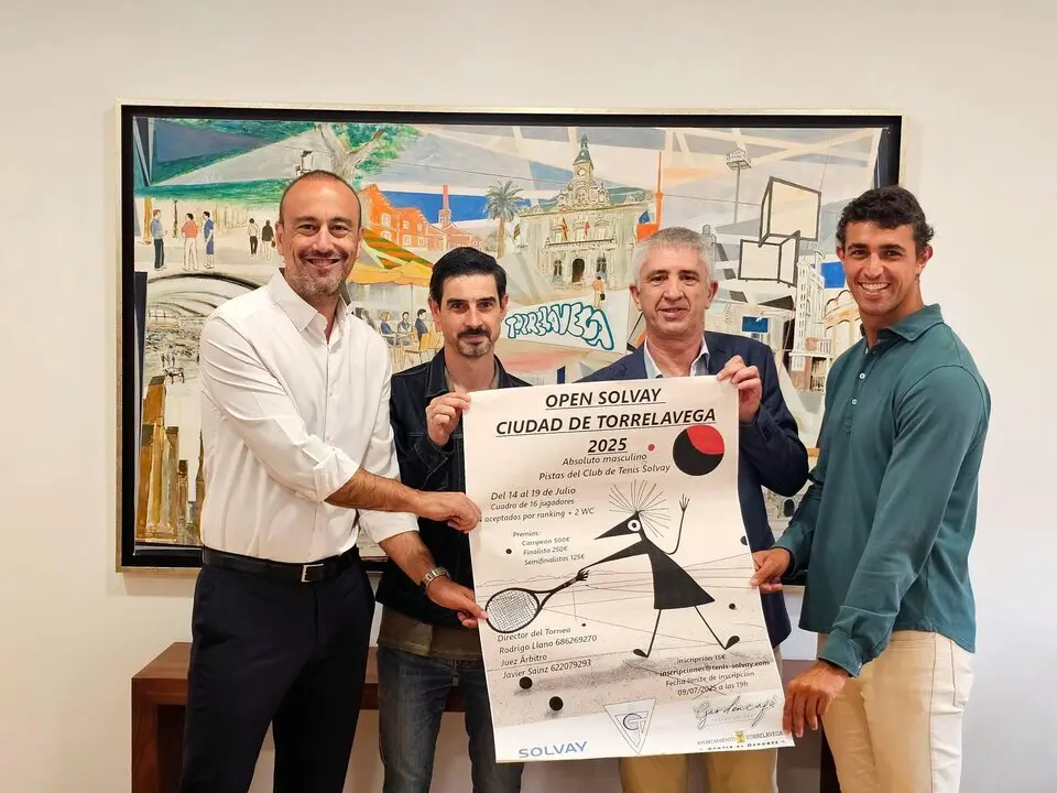 presentacion Open Solvay Ciudad  de Torrelavega 2 julio 2025