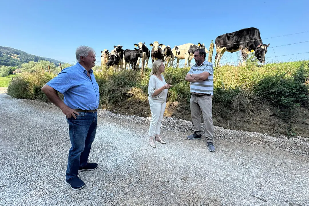 10:30 horas. Ayuntamiento https://maps.app.goo.gl/58s5VEfk3X1cRGS46
La consejera de Desarrollo Rural, Ganader&iacute;a, Pesca y Alimentaci&oacute;n, Mar&iacute;a Jes&uacute;s
Susinos, visita las obras de acondicionamiento en caminos rurales de Penagos.