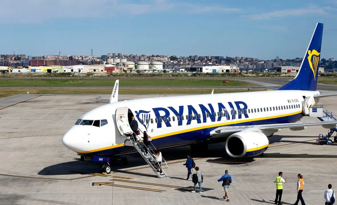 AEROPUERTO DE SANTANDER. AVION.RYANAIR.
11 OCT 18