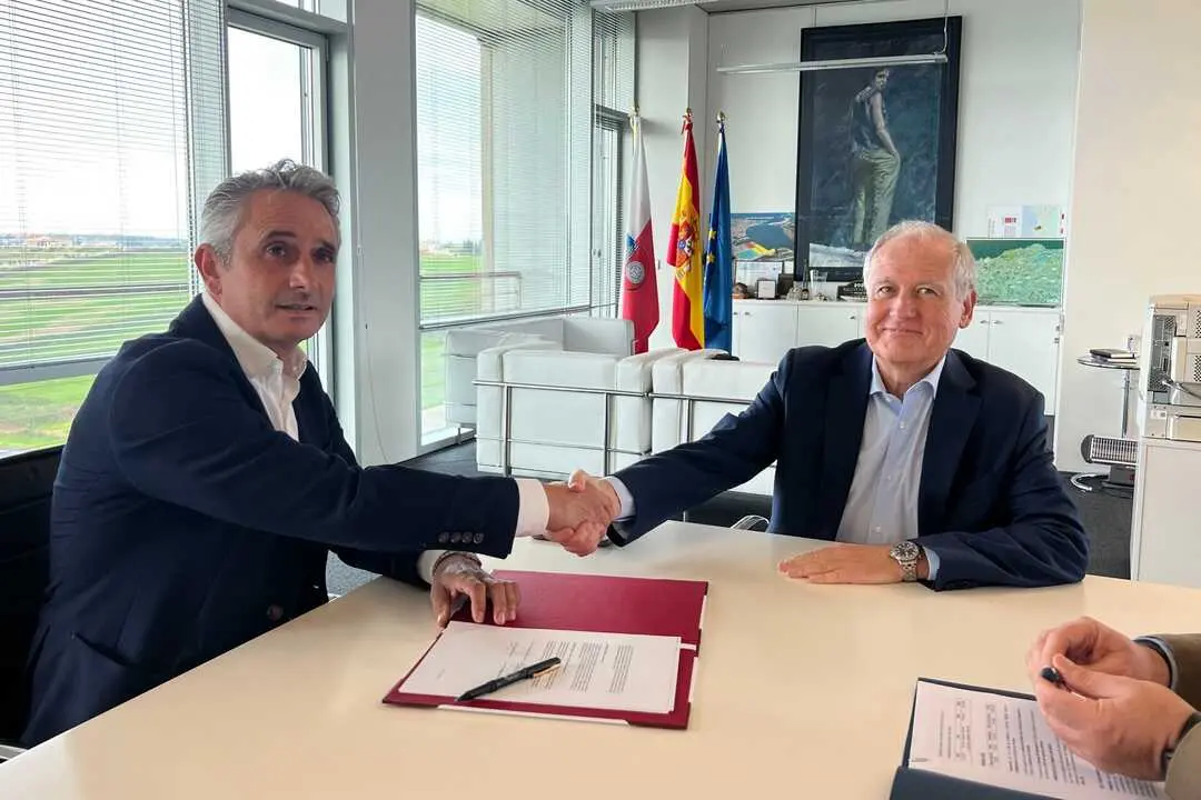 11:30 horas. Despacho del consejero

El consejero de Industria, Empleo, Innovaci&oacute;n y Comercio, Eduardo Arasti, firma un convenio de colaboraci&oacute;n con el presidente de la C&aacute;mara de Comercio de Cantabria, Tom&aacute;s Dasgoas.